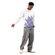 GREEN RELIGION · TRUE TREES · Memory Silhouette · “Leaves Alive” · Unisex Cotton Sweatshirt