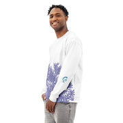 GREEN RELIGION · TRUE TREES · Memory Silhouette · “Leaves Alive” · Unisex Cotton Sweatshirt
