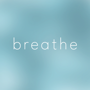 GREEN RELIGION · SPOKEN LEAF · “breathe” · 11 oz White Glossy Mug