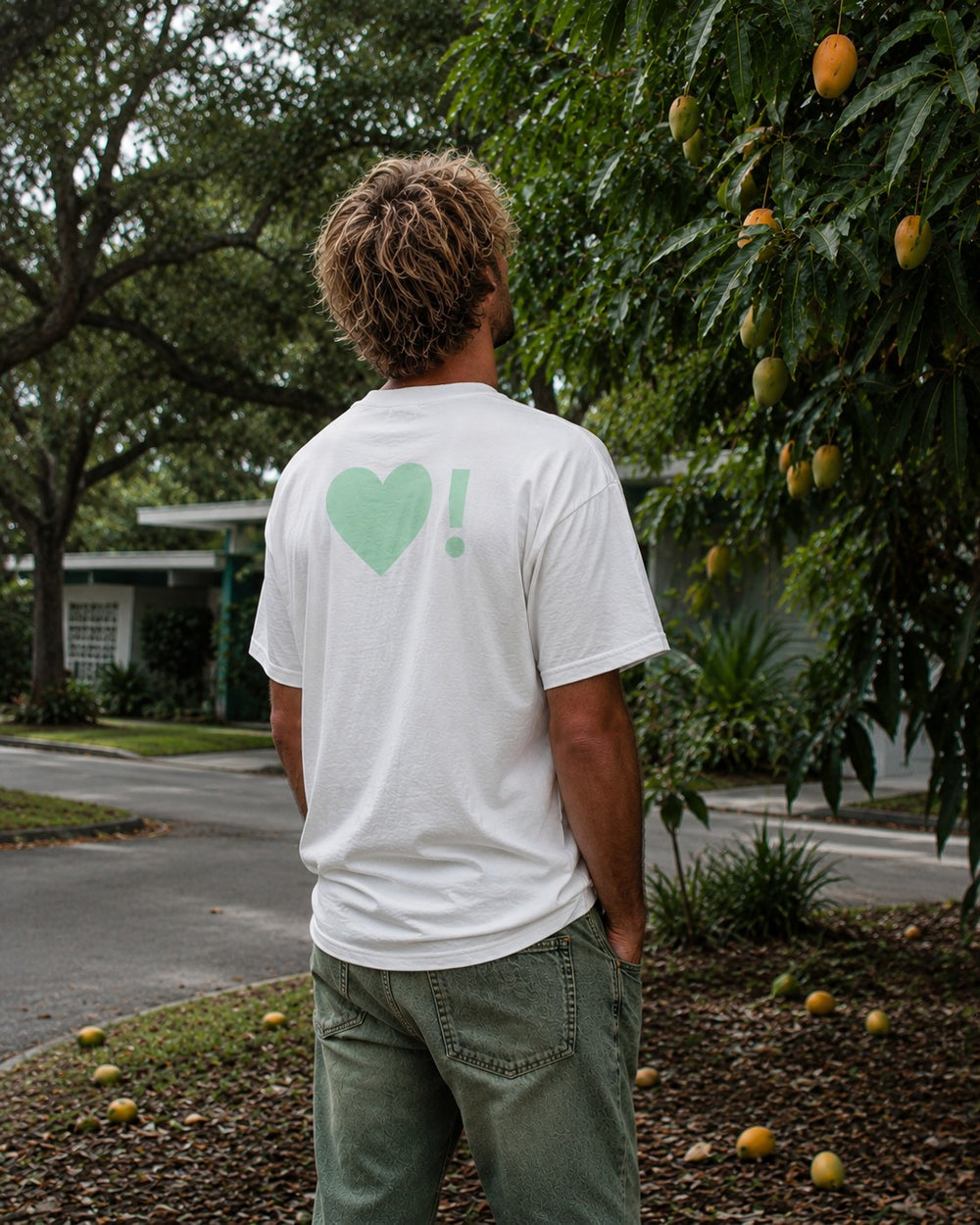 GREEN RELIGION · Spoken Leaf · Green Heart! Springs · Unisex Cotton Classic Tee