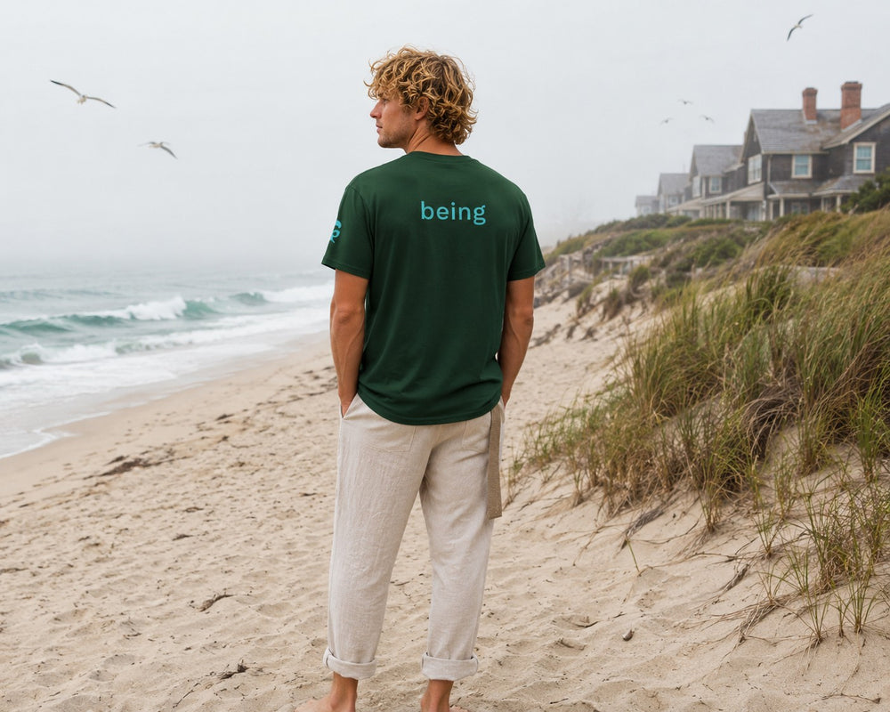 Green Religion • Spoken Leaf • being Unisex All Cotton Tee