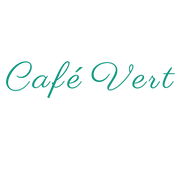 GREEN RELIGION · SPOKEN LEAF · Café Vert · Glossy Ceramic Mug