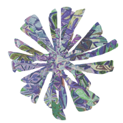 GREEN RELIGION · CUT FLOWERS · “Plum Beach” · All-Over Print Basic Pillow