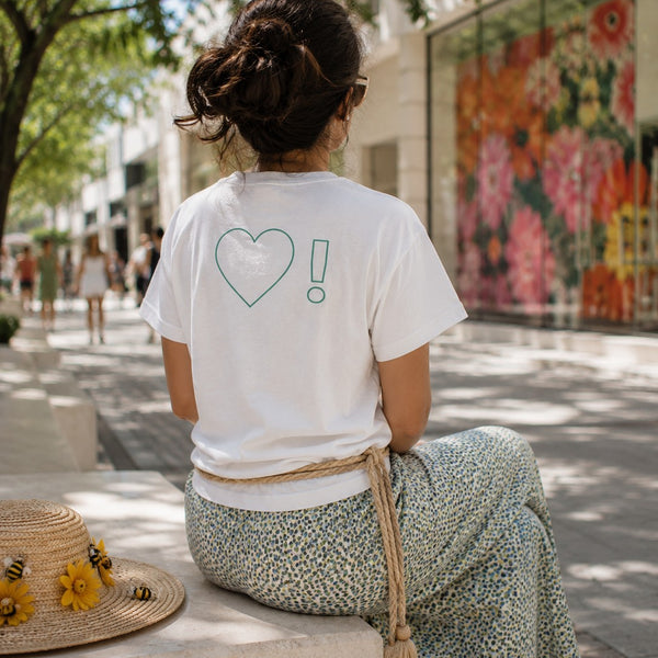 GREEN RELIGION · Spoken Leaf · Green Heart! · Love Line · Unisex Cotton Classic Tee