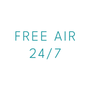 GREEN RELIGION · SPOKEN LEAF · “FREE AIR 24/7” · 11 oz White Glossy Mug · 2026 Print Edition
