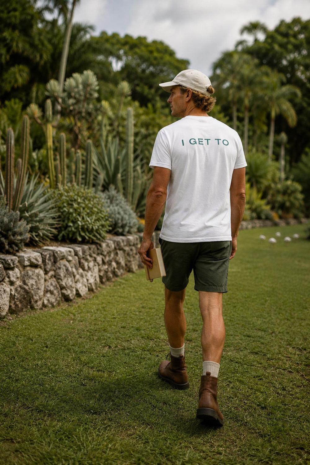 Green Religion • Spoken Leaf • I GET TO • Unisex Organic Cotton Tee