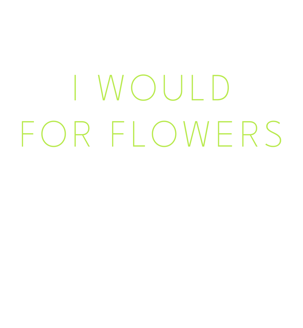 RELIGIÓN VERDE · HOJA HABLADA · “Yo madera para flores” · Camiseta clásica unisex