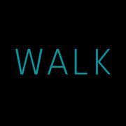 RELIGIÓN VERDE · HOJA HABLADA · “WALK” · Camiseta orgánica unisex · Edición negra