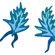 GREEN RELIGION · FREE PLAY LEAVES · “Blue Groove Four” · Men’s Cotton Crew Neck T-Shirt