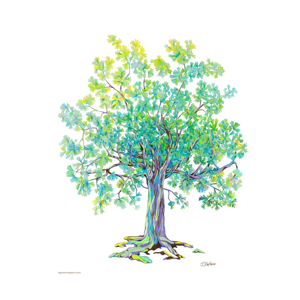 TRUE TREES Bird Lover · Tree Jumper · Unisex Wide-Leg Pants by Green Religion