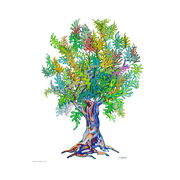 TRUE TREES: Leaves Alive | Canvas Art Edition by John DeFaro