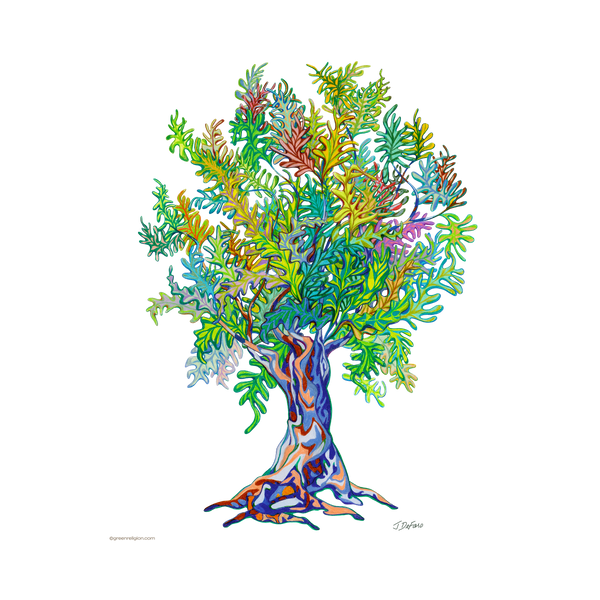 TRUE TREES: Leaves Alive | Canvas Art Edition by John DeFaro