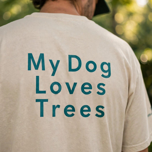 Green Religion • My Dog Loves Trees • Unisex Cotton Tee