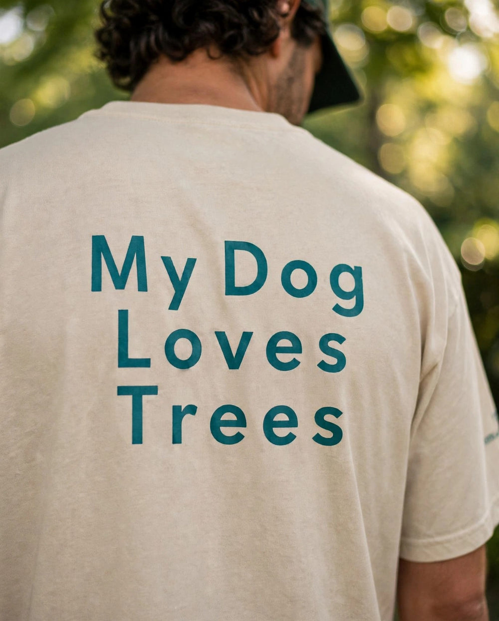 Green Religion • My Dog Loves Trees • Unisex Cotton Tee