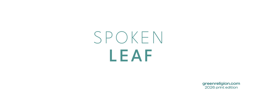 GREEN RELIGION · SPOKEN LEAF · Glossy Ceramic Mug
