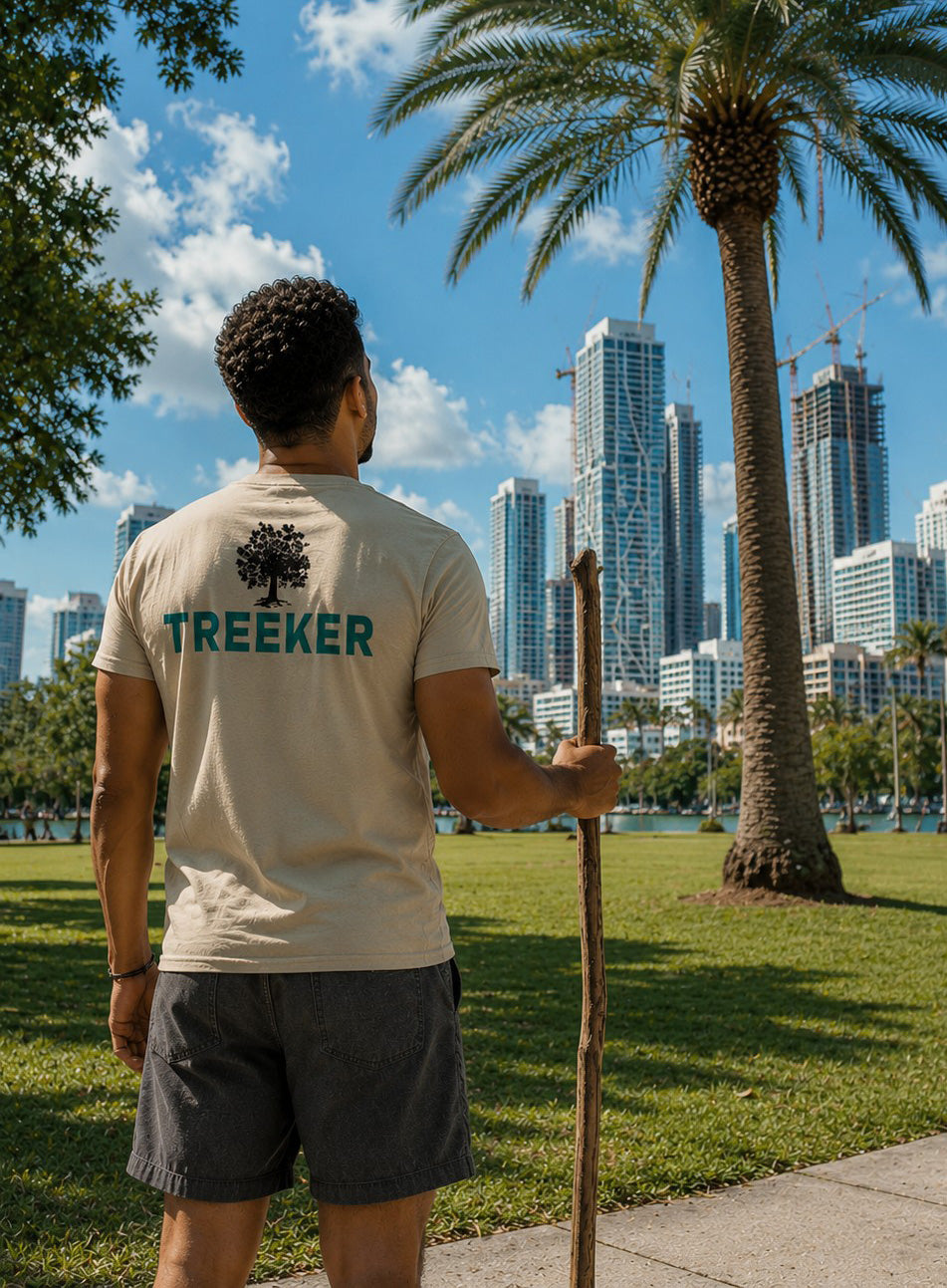 Green Religion • Spoken Leaf • TREEKER™ • Unisex Cotton Tee