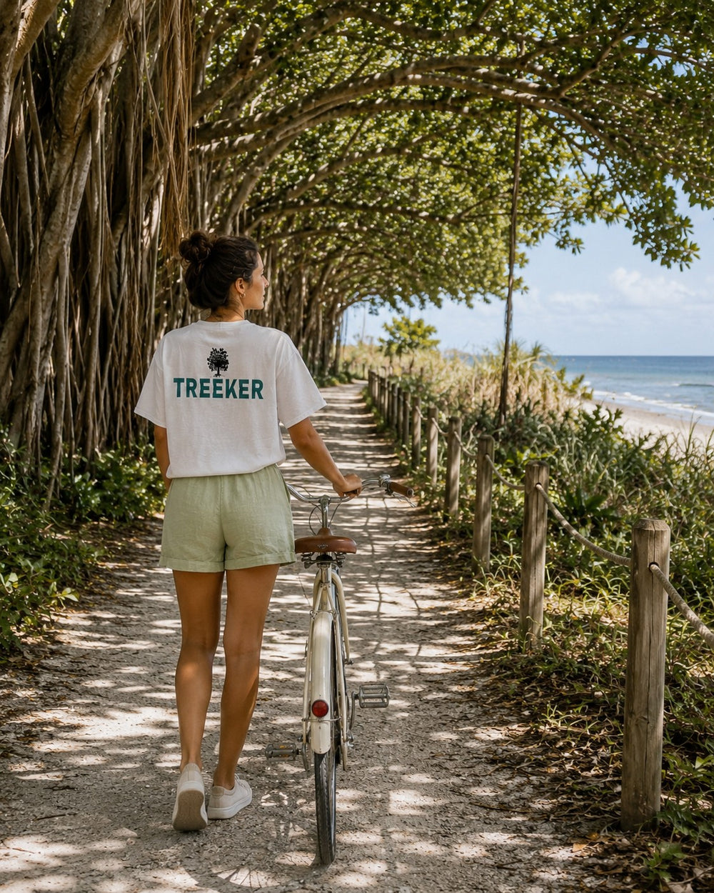Green Religion • Spoken Leaf • TREEKER™ • Unisex Cotton Tee