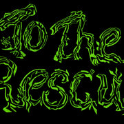 GREEN RELIGION · SPOKEN LEAF · “TO THE RESCUE” · Unisex Organic Mid-Light T-Shirt · Black