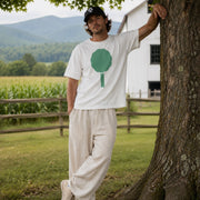 GREEN RELIGION · Origin G · “Tree One” · Sage green · Oversized Unisex Organic T-Shirt