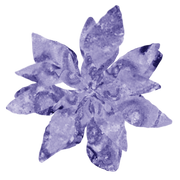 GREEN RELIGION · CUT FLOWERS · “Purple Night Blue” · Women’s Micro-Rib Tank Top