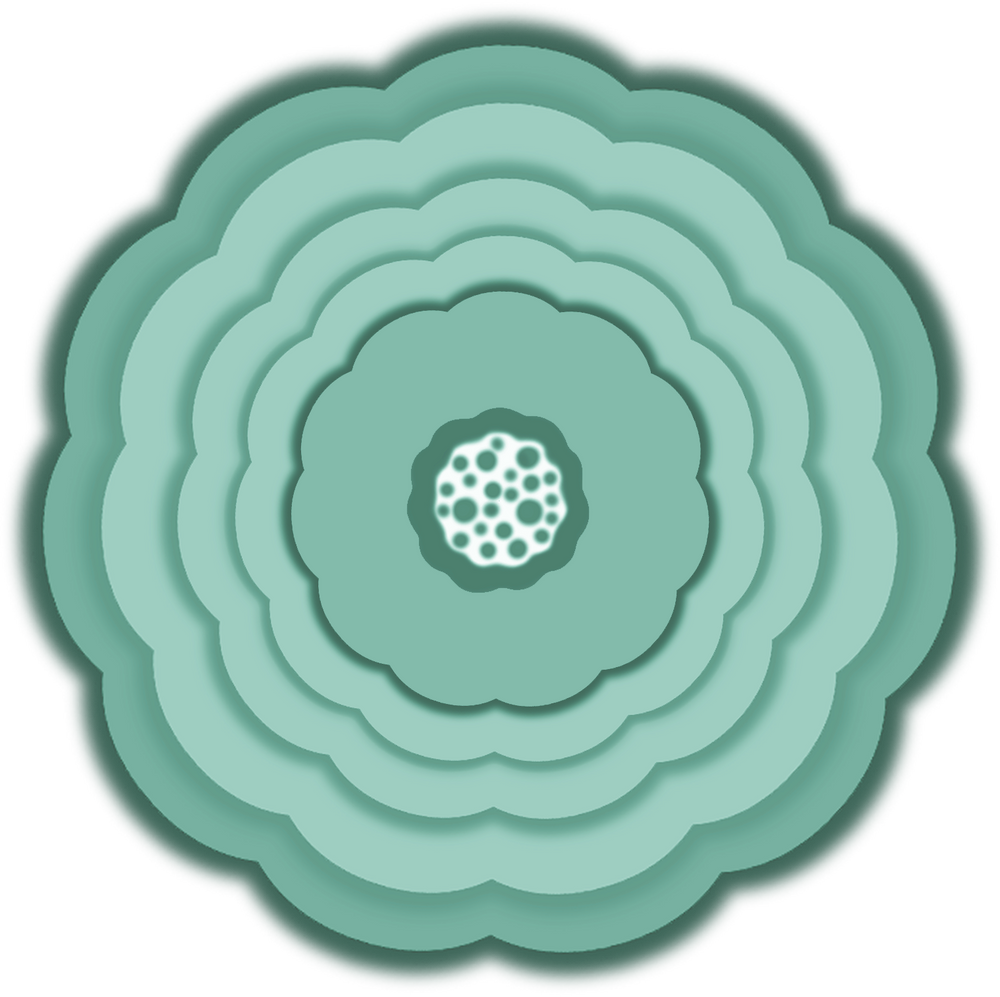 GREEN RELIGION · UNBOUNDED BLOOM · “Pastel Teal” · Women’s Relaxed T-Shirt