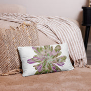 GREEN RELIGION · CUT FLOWERS · “Shade Path” · All-Over Print Basic Pillow