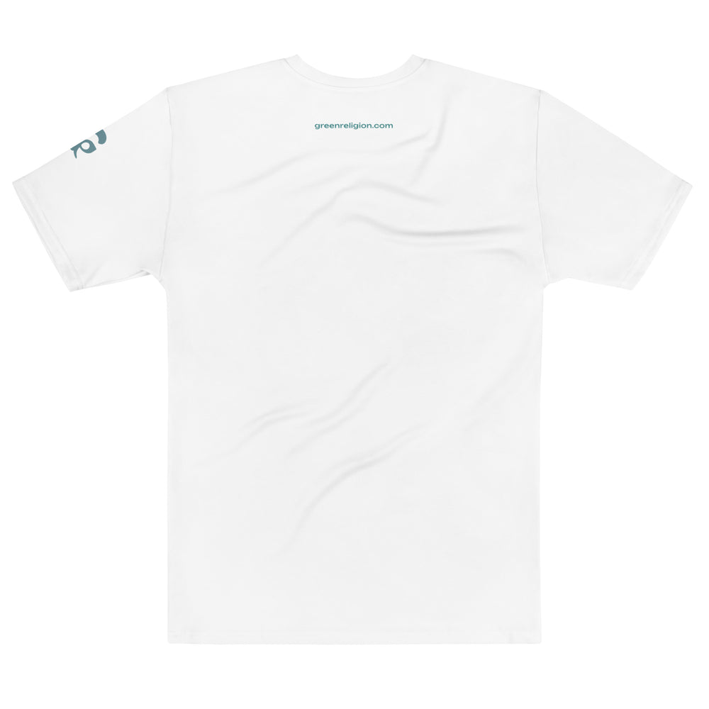 GREEN RELIGION · TRUE TREES · “Falling Light” · Men’s T-Shirt