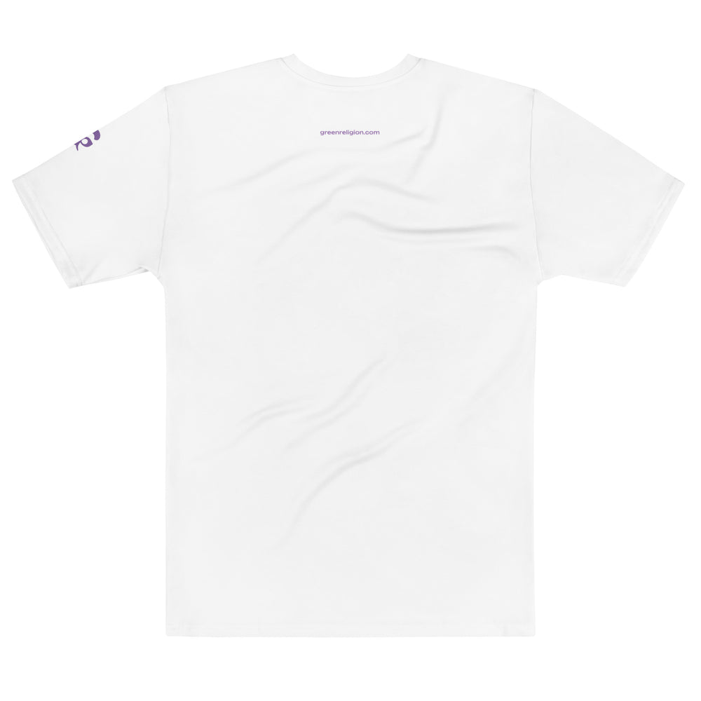 RELIGIÓN VERDE · FLORES CORTADAS · “Sendero de Sombra” · Camiseta de Hombre