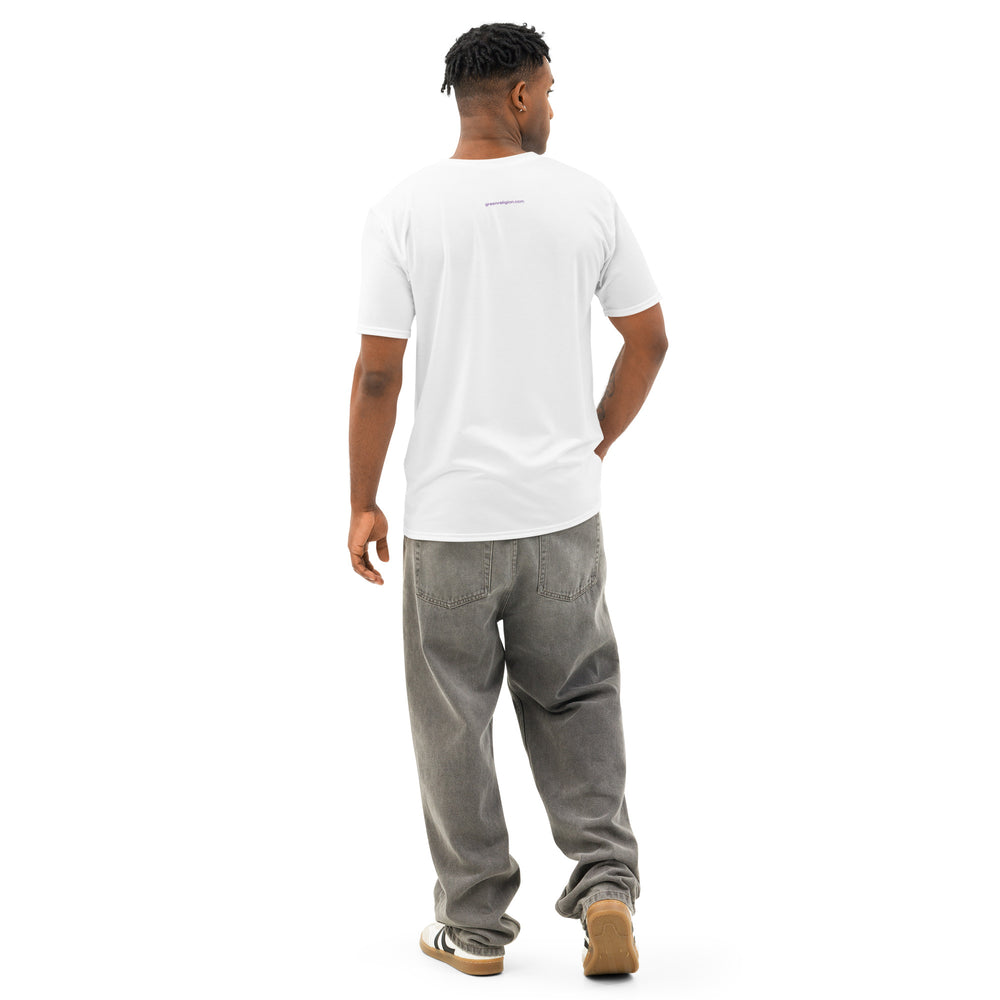RELIGIÓN VERDE · FLORES CORTADAS · “Sendero de Sombra” · Camiseta de Hombre