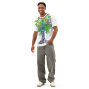 RELIGIÓN VERDE · ÁRBOLES VERDADEROS · “Hojas Vivas” · Camiseta para Hombre