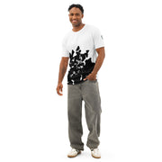 RELIGIÓN VERDE · ÁRBOLES VERDADEROS · Silueta de la Memoria · “Junto a la Bahía” · Camiseta de Algodón para Hombre