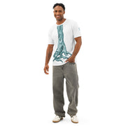 RELIGIÓN VERDE · ÁRBOLES VERDADEROS · RAÍCES LLAMATIVAS · “Hojas Vivas” · Camiseta de Algodón para Hombre