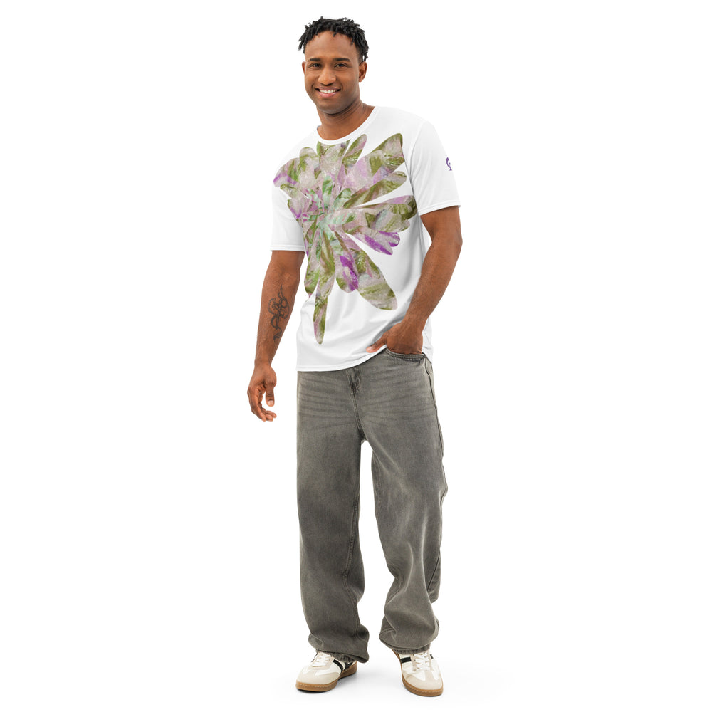 RELIGIÓN VERDE · FLORES CORTADAS · “Sendero de Sombra” · Camiseta de Hombre