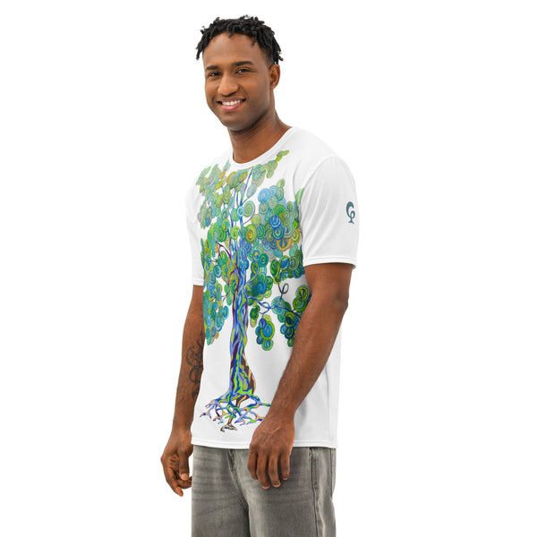 GREEN RELIGION · TRUE TREES · “By the Bay” · Mens T-Shirt