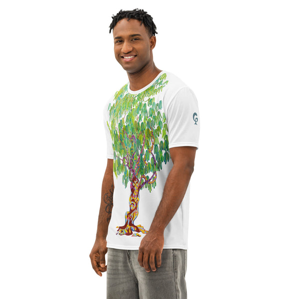 GREEN RELIGION · TRUE TREES · “Falling Light” · Men’s T-Shirt