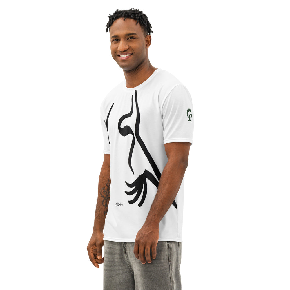 GREEN RELIGION · TREE TATTOOS · “Woods Chat” · Men’s T-Shirt