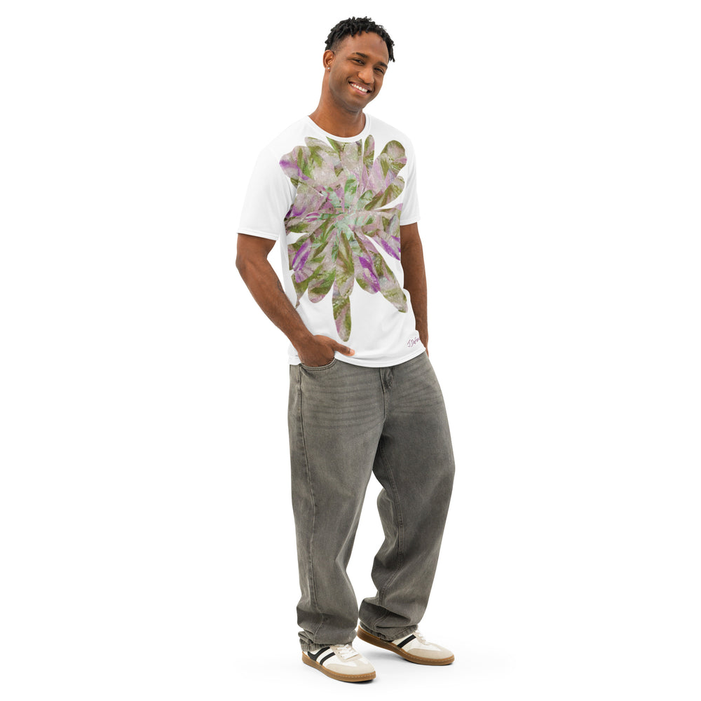 RELIGIÓN VERDE · FLORES CORTADAS · “Sendero de Sombra” · Camiseta de Hombre
