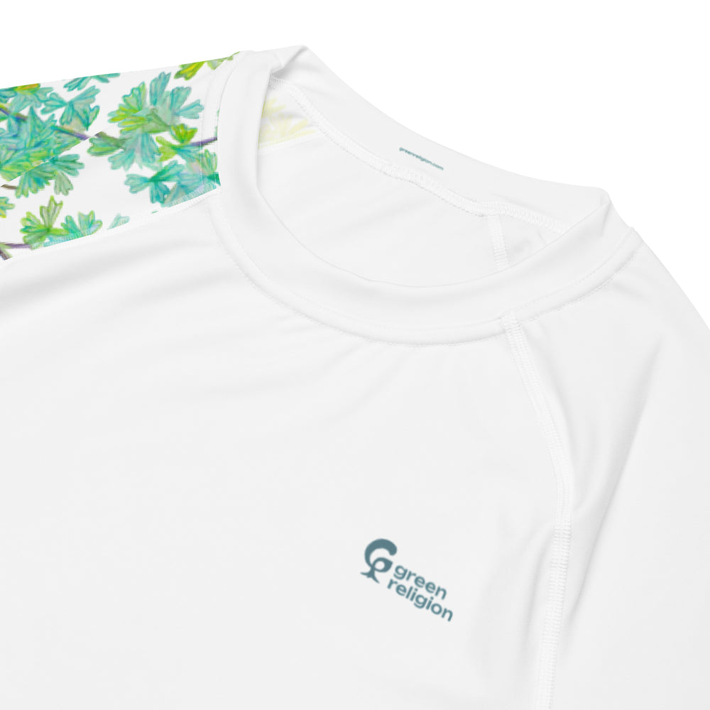 GUEST + GUARDIAN • TRUE TREES Bird Lover • Men’s Recycled Rash Guard Tee by Green Religion