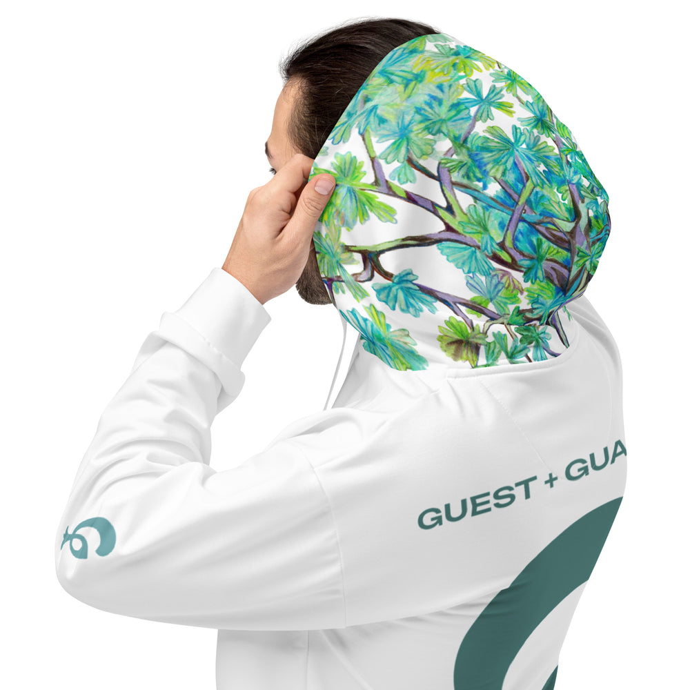 GUEST + GUARDIAN • TRUE TREES Bird Lover • Unisex Comfy Hoodie by Green Religion