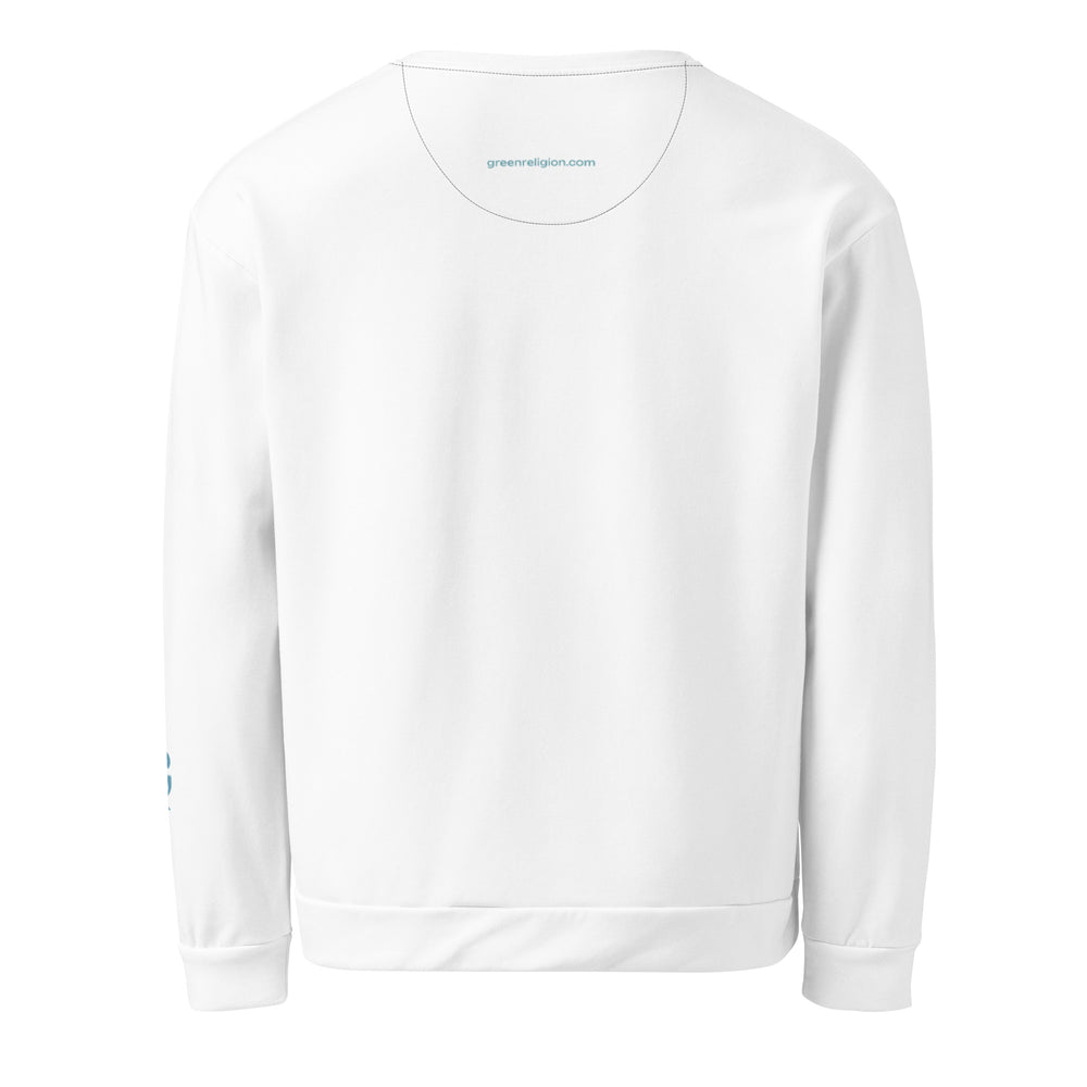 GREEN RELIGION · CANOPY LINES · “Green Sun” · Recycled Unisex Sweatshirt