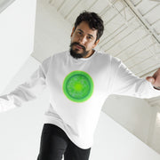 GREEN RELIGION · CANOPY LINES · “Green Sun” · Recycled Unisex Sweatshirt