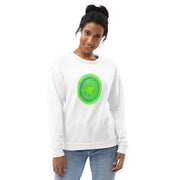 GREEN RELIGION · CANOPY LINES · “Green Sun” · Recycled Unisex Sweatshirt