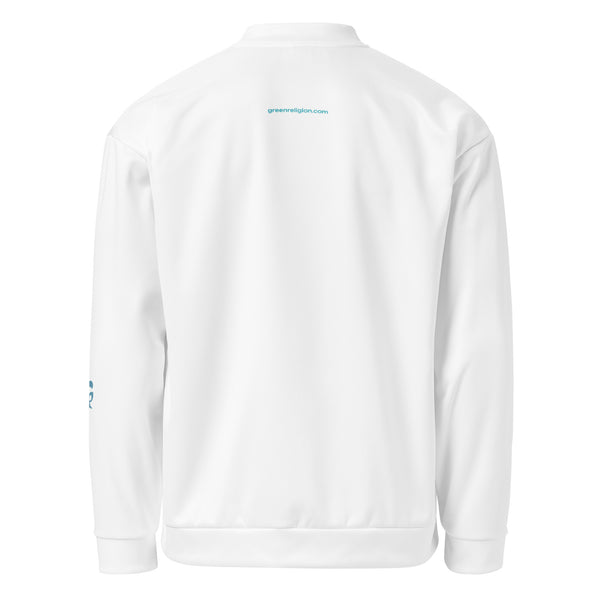 GREEN RELIGION · CANOPY LINES · “Green Sun” · Unisex Bomber Jacket