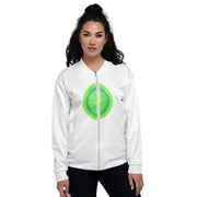 GREEN RELIGION · CANOPY LINES · “Green Sun” · Unisex Bomber Jacket