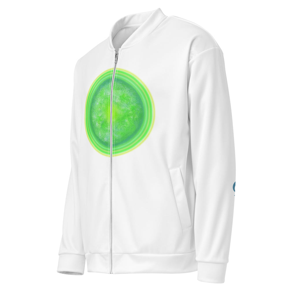 GREEN RELIGION · CANOPY LINES · “Green Sun” · Unisex Bomber Jacket