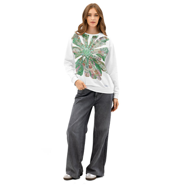 GREEN RELIGION · CUT FLOWERS · “Forest Floor” · Unisex Cotton Sweatshirt