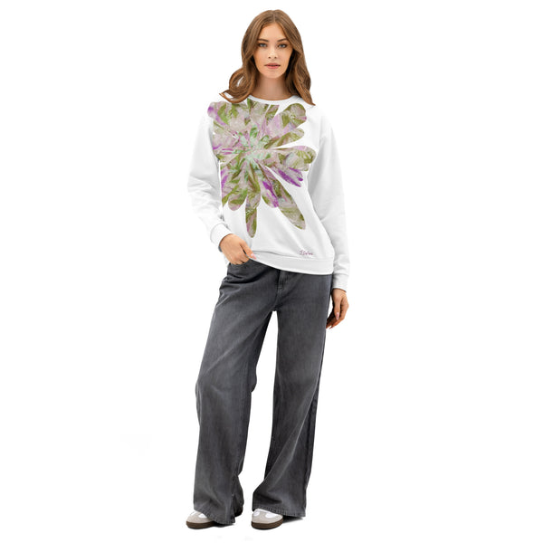 GREEN RELIGION · CUT FLOWERS · “Shade Path” · Unisex Cotton Sweatshirt