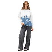 GREEN RELIGION · TRUE TREES · Memory Silhouette · “By the Bay” · Unisex Cotton Sweatshirt