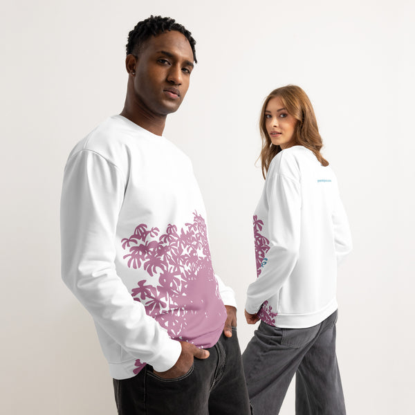 GREEN RELIGION · TRUE TREES · Memory Silhouette · “Promise Bloomer” · Unisex Cotton Sweatshirt