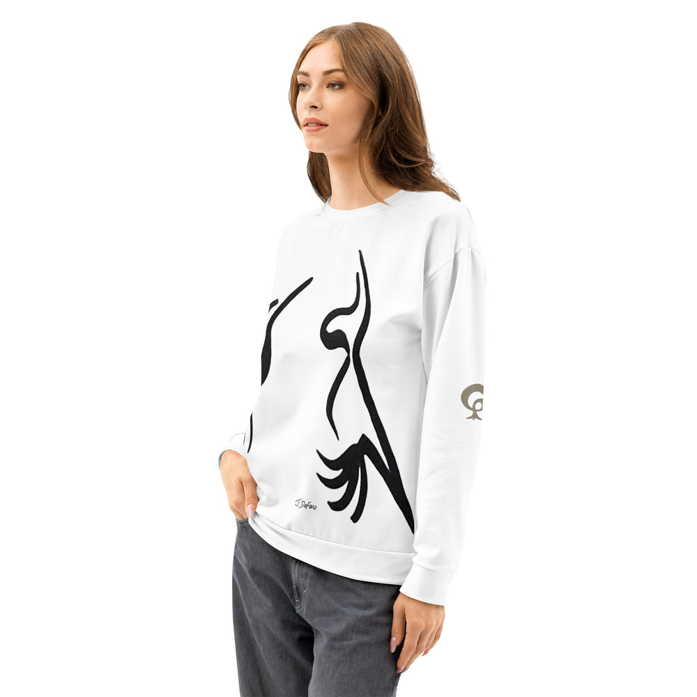GREEN RELIGION · TREE TATTOOS · “Woods Chat” · Unisex Cotton Sweatshirt